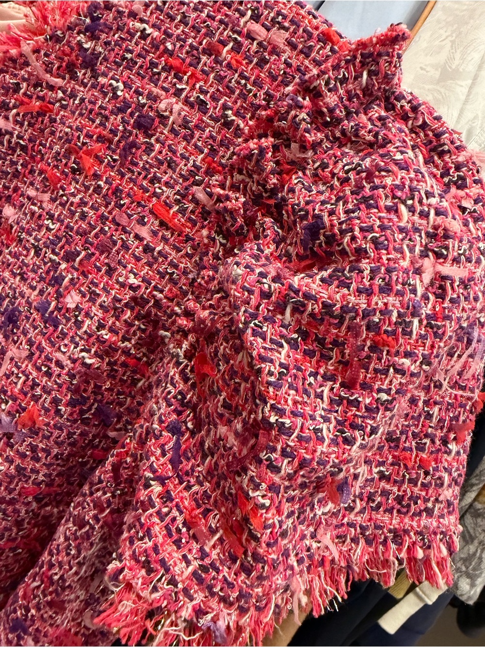 NWOT Kate Spade New York Flutter Sleeve Tweed Dress - Sz 16 - Picture 5 of 5
